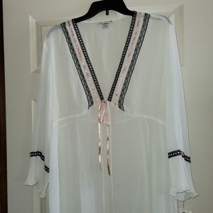 NWT Linea Donatella Sheer Nightgown XL